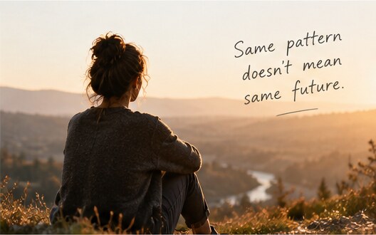 Same pattern doesn't mean same future.